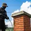 Chimney sweeping service in Jersey City, NJ for safe fireplace maintenance