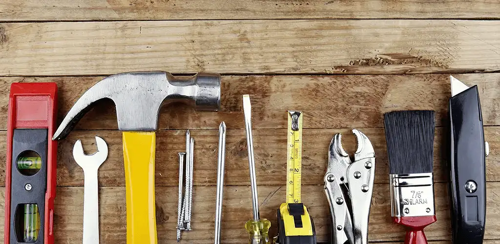 Handyman tools for home repairs and maintenance services in Jersey City, NJ