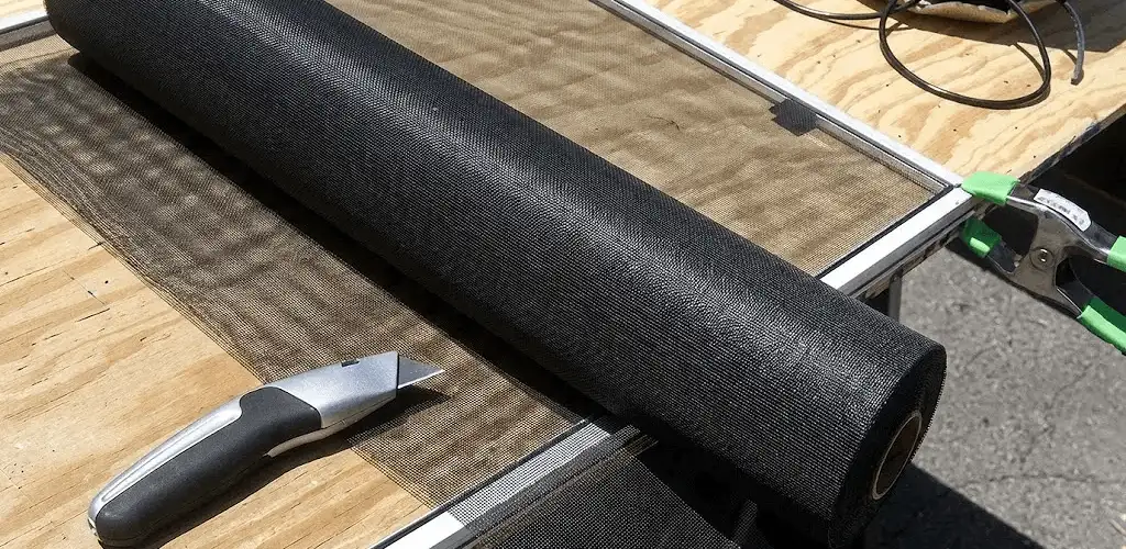 Window screen replacement materials and tools for screen repair in Jersey City, NJ